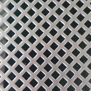 西安瑞丰筛网厂圆孔冲孔网筛筛板菱形孔不锈钢钢网筛可加工工定制